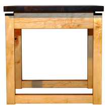 Load image into Gallery viewer, wooden end table
