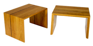 End table, bench